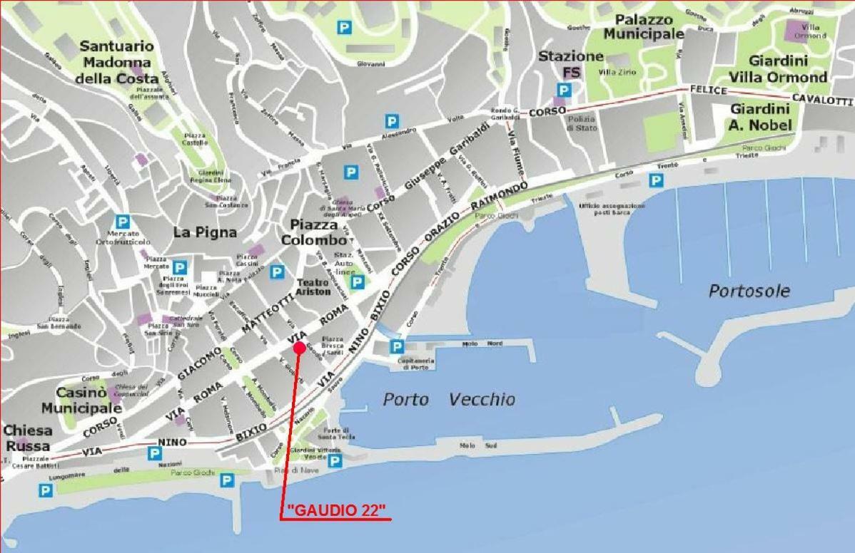 Gaudio 22 Apartment San Remo Zewnętrze zdjęcie